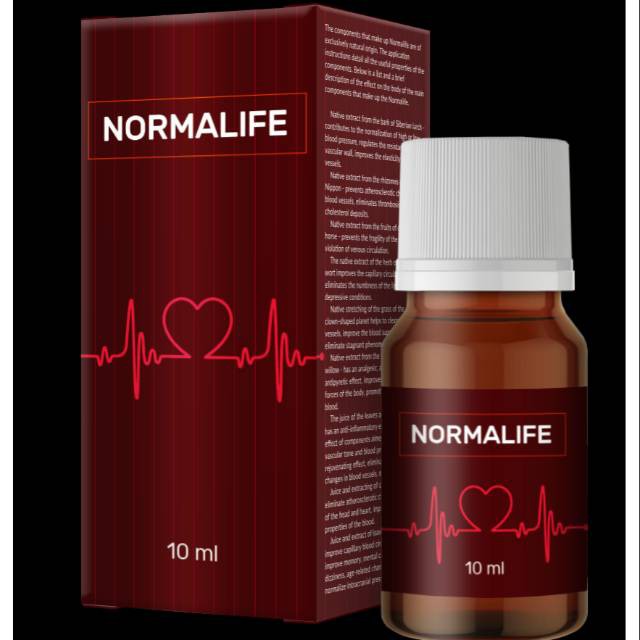 OBAT HIPERTENSI DARAH TINGGI DAN JANTUNG NORMALIFE - NORMA LIFE ASLI