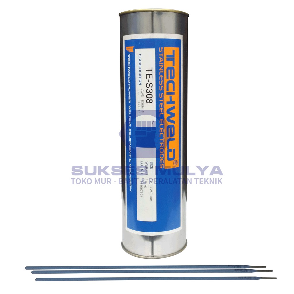 TECHWELD Kawat Las Steinless 2.0 Kawat Las Stainless 1.6 mm 2.6mm