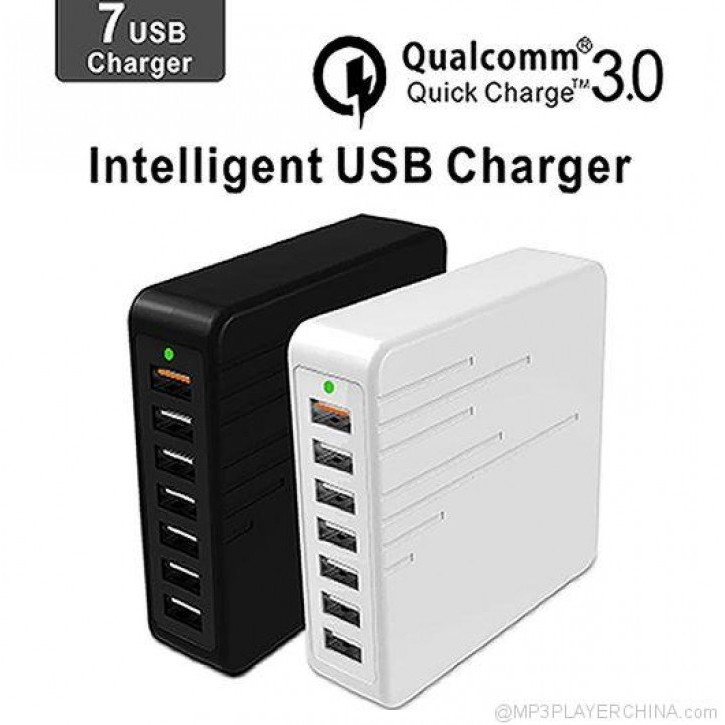 HC007 - 7 Ports Qualcomm QC 3.0 Intelligent USB Charger