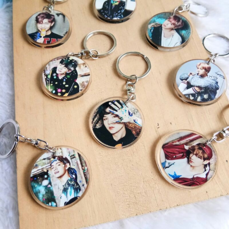 Gantungan Kunci KPOP BT21 Key Chain Tiny Tan Unofficial Murah
