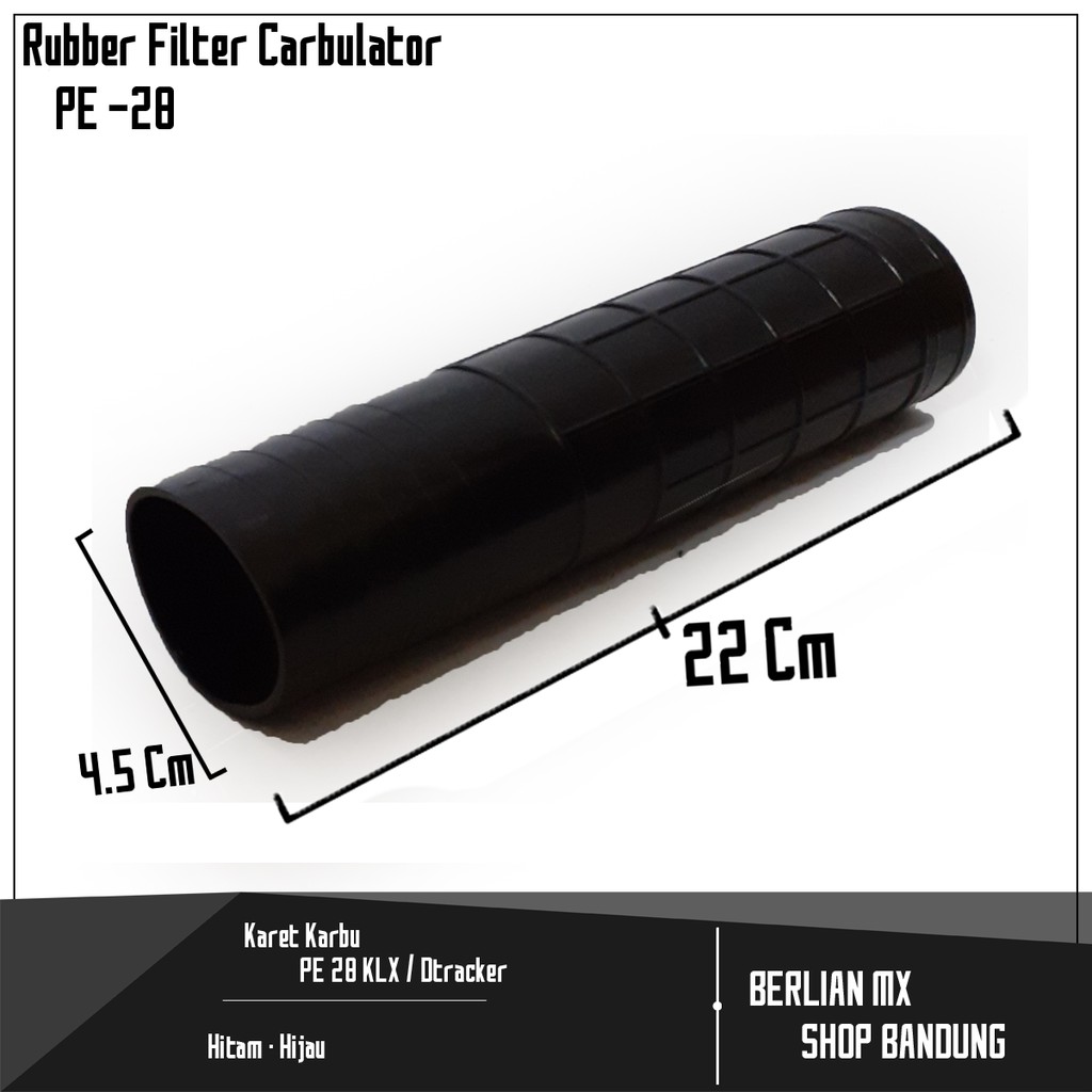 Karet Sambungan Filter Karburator PE - 28 KLX