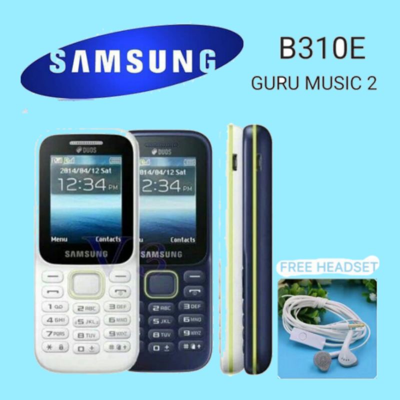 SAMSUNG-B310E GURU MUSIK 2 SAMSUNG JADUL MURAH SAMSUNG JADUL MP3 handphone samsung hp samsung jadul 