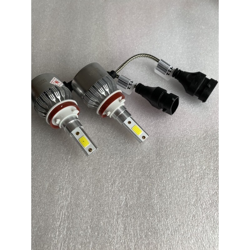 Lampu Kabut Foglamp Mobil H11 H8 H9 H16 H1 HB3 HB4 Nano Led Macrone D6