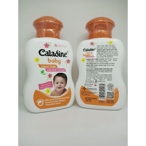 CALADINE BABY LIQUID SOAP 200 ML - ED 08/2025