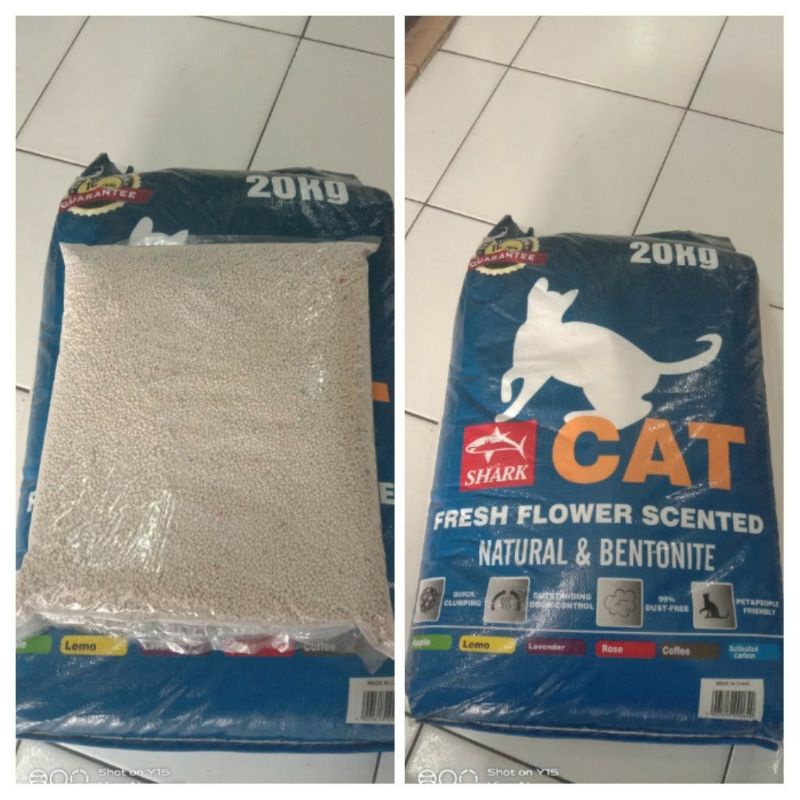 PASIR KUCING GUMPAL WANGI 6KG