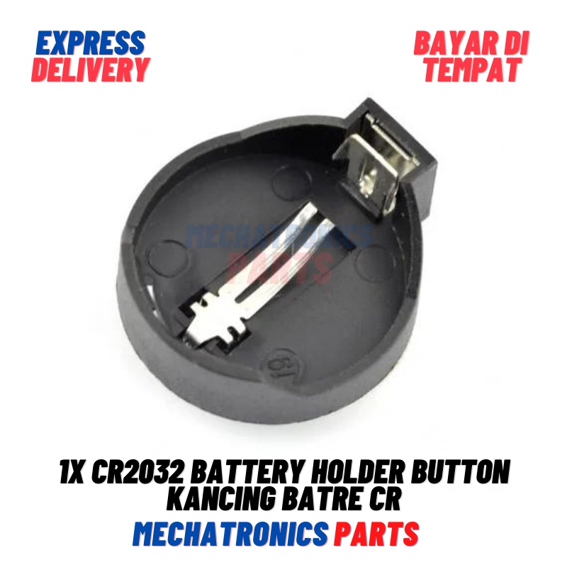 1X CR2032 BATTERY HOLDER BATERAI CASE BATERE BUTTON KANCING BATRE CR