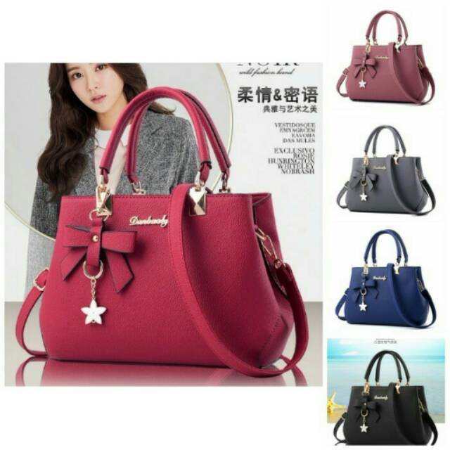 Tas Jinjing Wanita Import Tas Kerja Wanita Elegan dm385