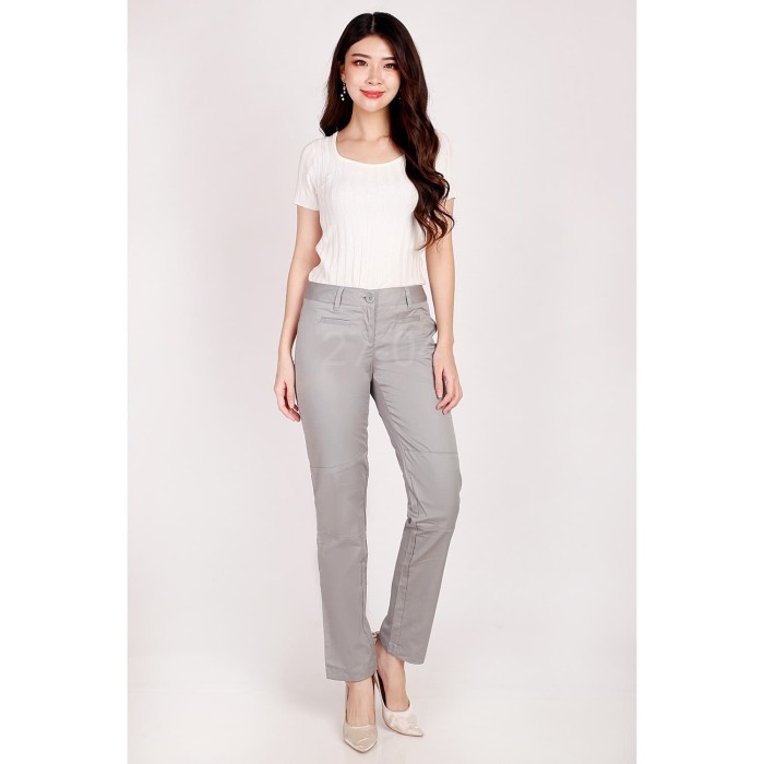Celana cargo warna loft modern pants women (loft57/loft56)