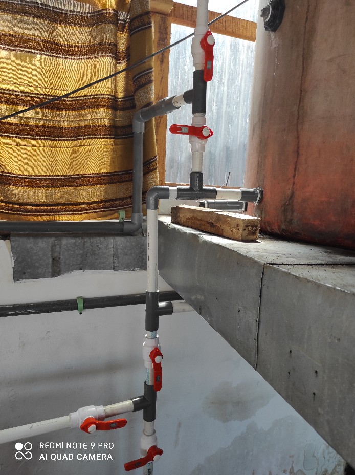 Ball Valve / Stop Kran Pvc Ukuran 3/4 Murah-gg Merah