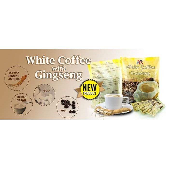 

Dijual White Coffee with Ginseng America Minuman Kopi Ginseng Halal Berkualitas
