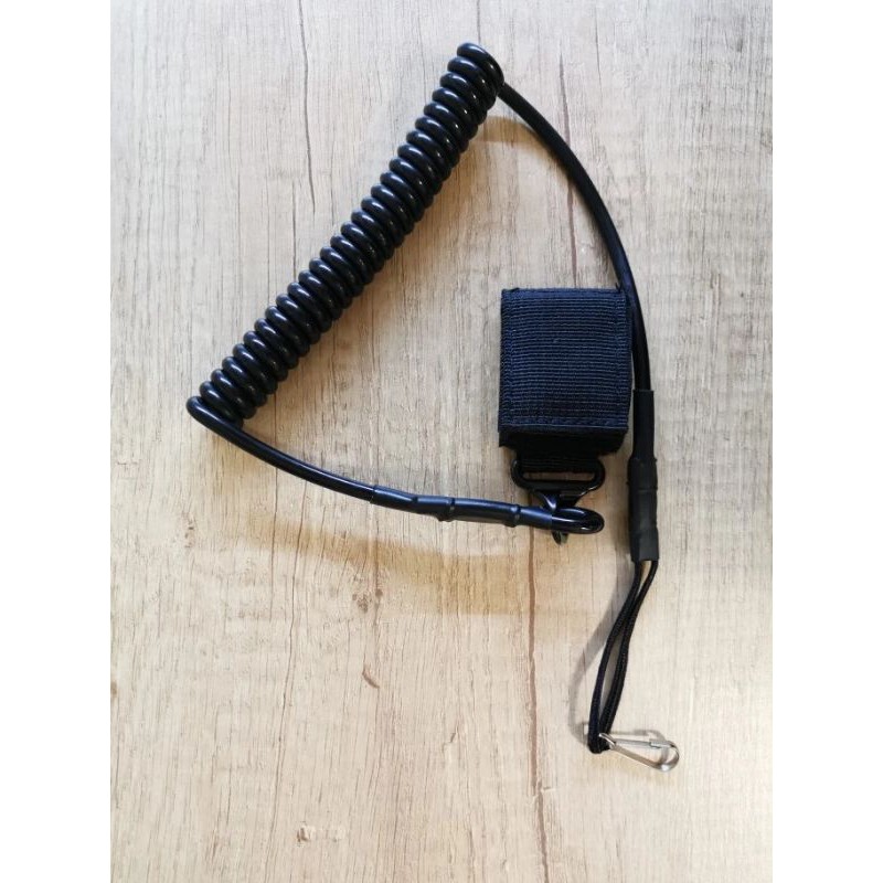 CS Force Adjustable Hand Gun Tali Pistol Spring Lanyard Sling Senjata