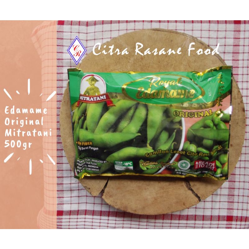 Edamame Original Mitratani 500gr Edamame Export Jepang Quality Frozen