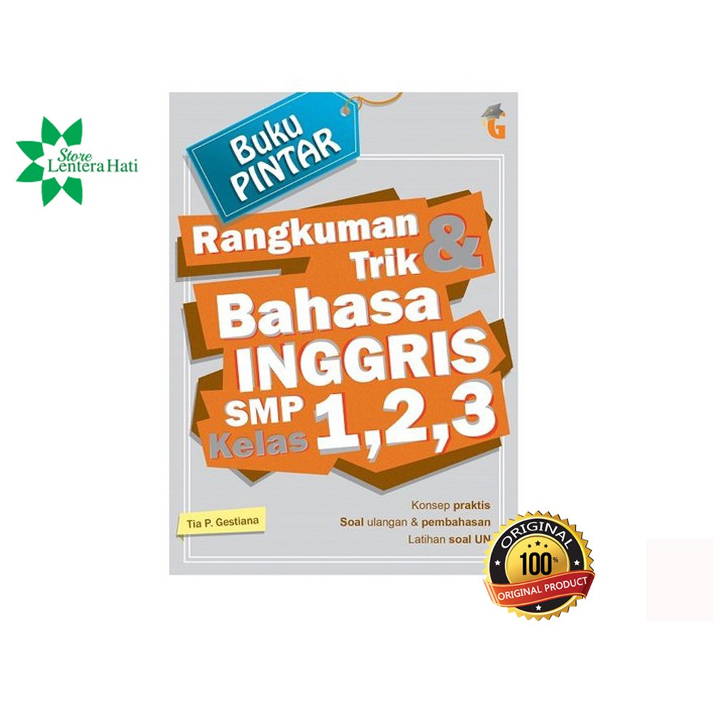 BUKU PINTAR RANGKUMAN & TRIK BAHASA INGGRIS SMP KLS 1,2,3
