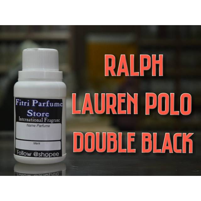Bibit parfum RL POLO DOUBLE BLACK 100ml