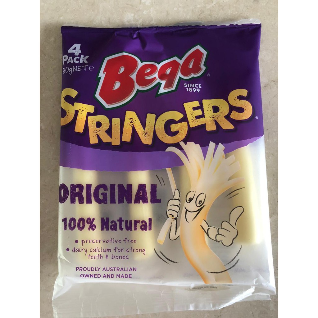 

Keju Bega Stringers 80gr / Gram Original 100% Natural