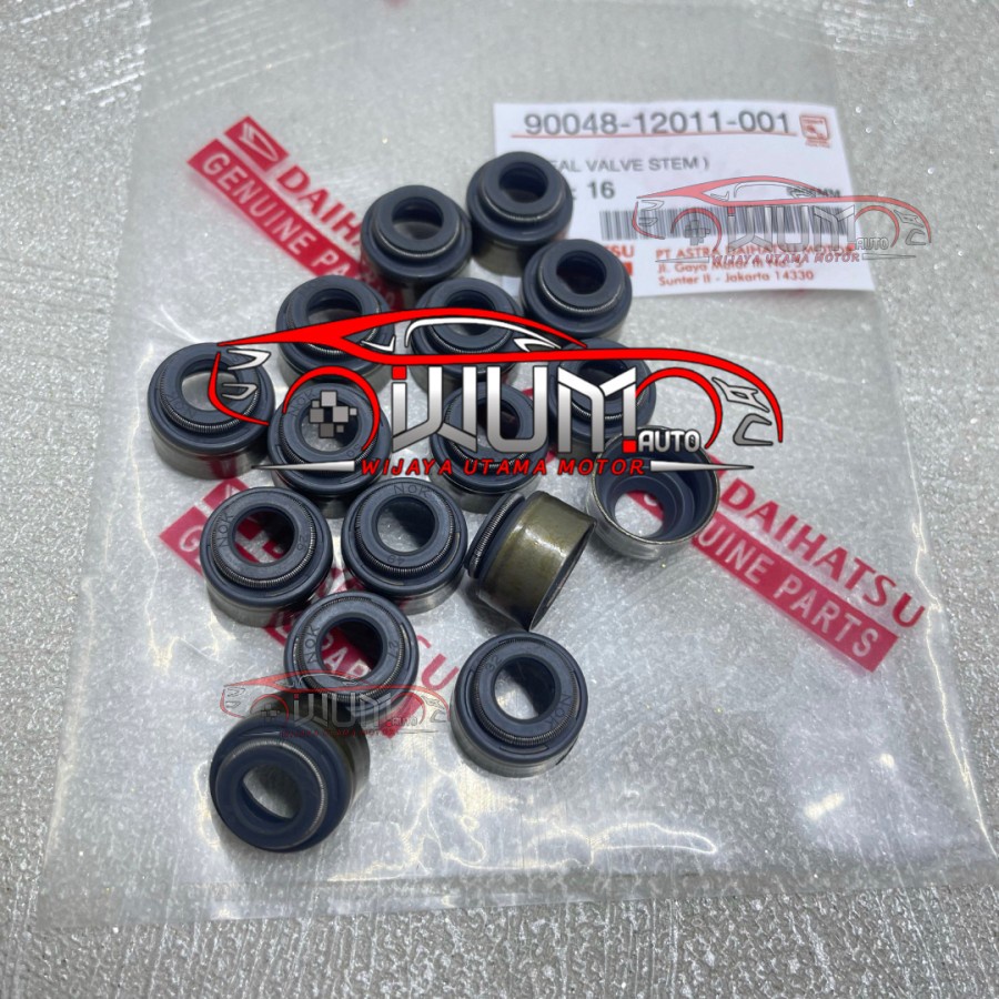 OIL SEAL VALVE STEAM SEAL KLEP SIL KLEP FEROZA ESPASS ZEBRA TARUNA