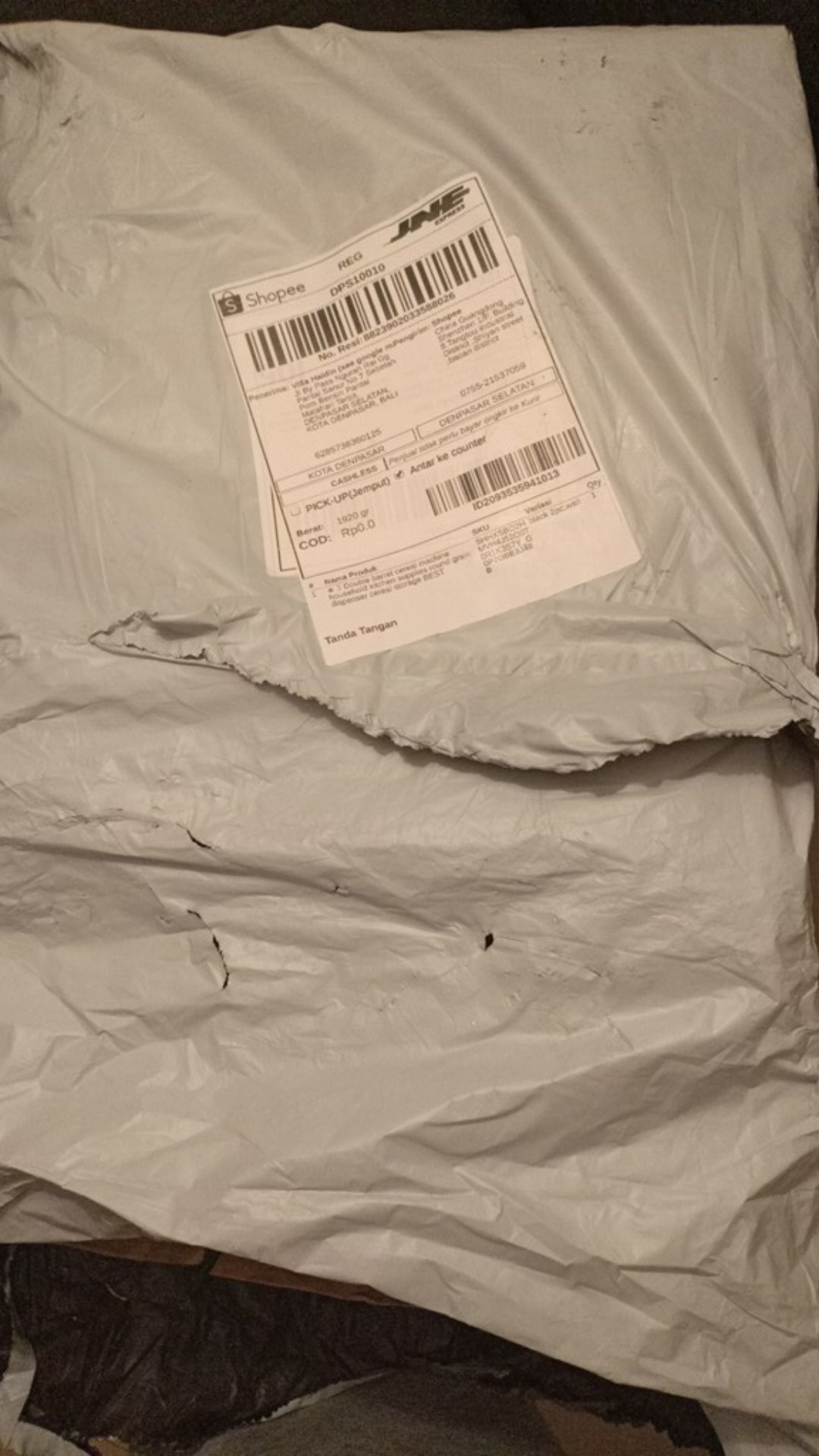 ✯☽ Double Barrel Cereal Machine Household Kitchen Supplies Round Grain Dispenser Cereal Storage Best