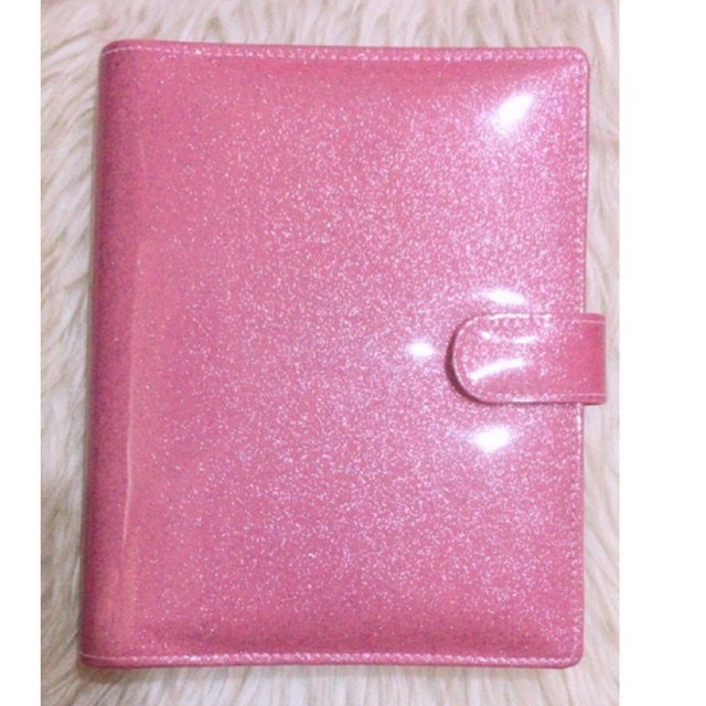 

Binder Glitter Candy Pink Soft A5/B5