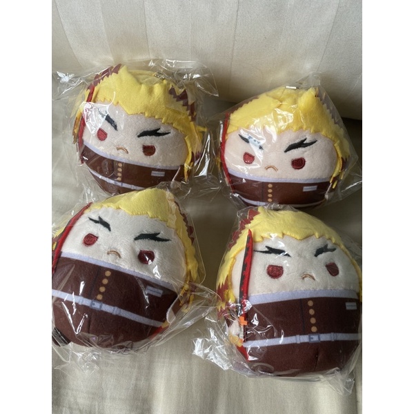 [BOOKED]Fuwakororin Rengoku mugen train ver boneka bulat