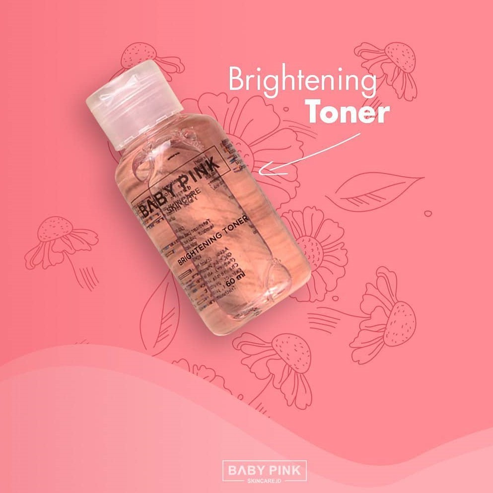 Brightening TONER baby pink