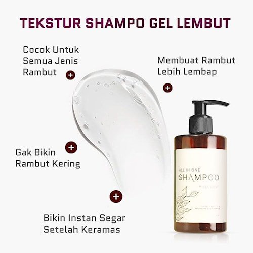 SHAMPO JEVARINE / Shampo Jevarine All In One Shampoo Jevarine Efektif Menumbuhkan Rambut - Shampoo Anti Rontok, Penyubur Rambut