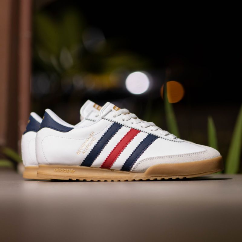 Adidas Beckenbauer &quot;White Collegiate Navy Red Sol Gum&quot;