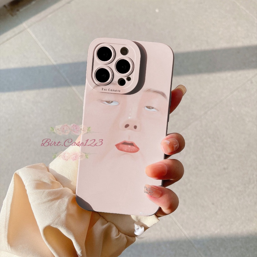 SOFTCASE PROCAMERA CUSTOM FACE EMOJI OPPO VIVO SAMSUNG REALME XIAOMI IPHONE INFINIX FOR ALL TYPE BC6638