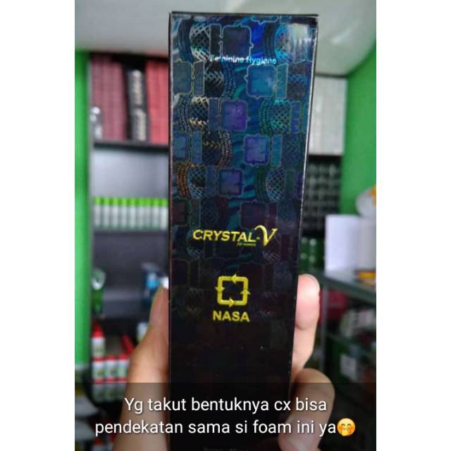 Crystal V Spray Nasa