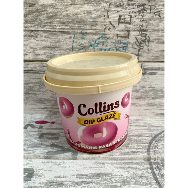 

Collins Dip Glaze Strawberry