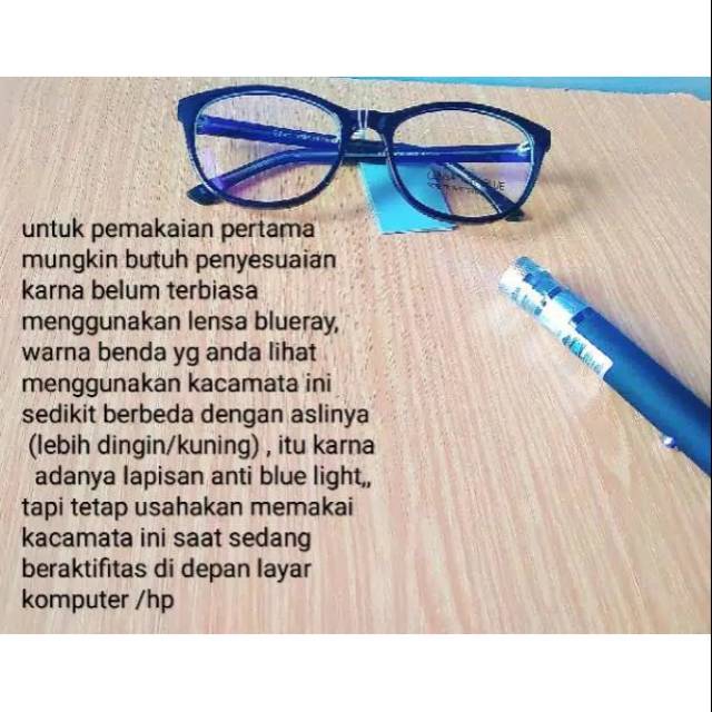 Kacamata anti radiasi komputer