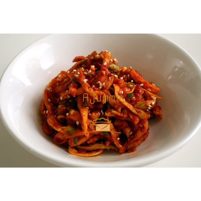 

[NEW] HALAL Kimchi Lobak Slice Kering 200 Gram Mumallaengi Muchim