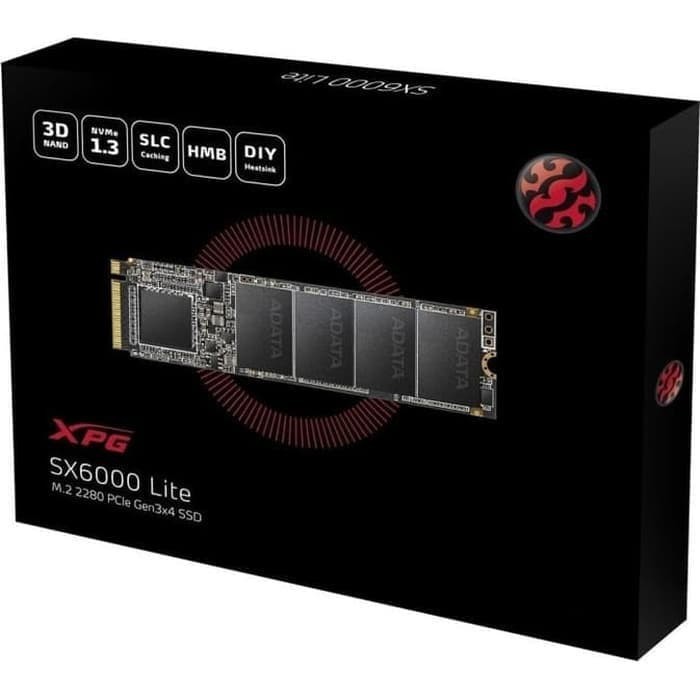 ADATA SSD XPG SX6000 LITE 512GB SX6000LITE 512 GB NVME M2 NEW