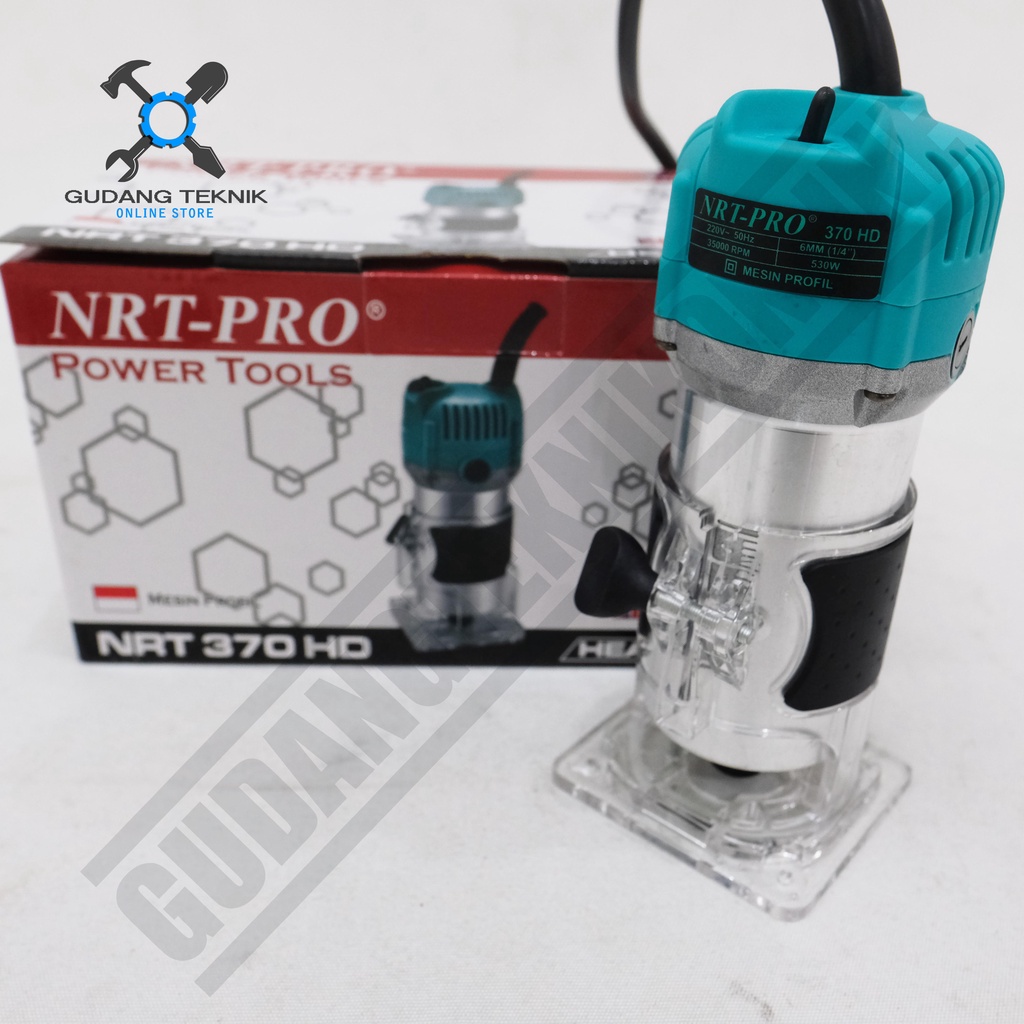 Mesin Profil Kayu NRT 370HD - Mesin Trimmer Electric Trimmer NRT 370