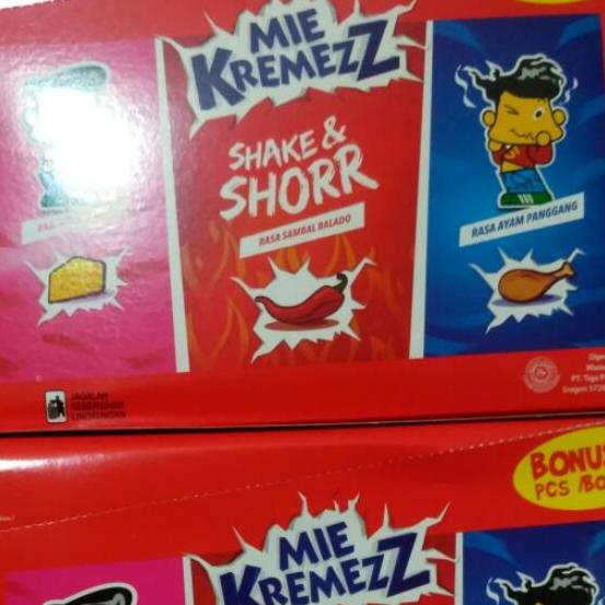 

Termurah dan terbaik >> Mie Kremezz Shorr isi 24