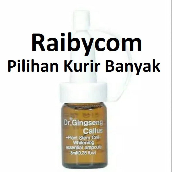 Dr Ginseng Callus 1 Botol Ampoule Original Lejel Serum Stem Cell