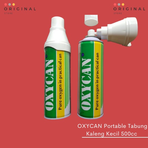 OXYCAN Oksigen Portable Tabung Kaleng Kecil 500cc