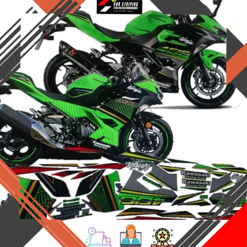 Striping Kawasaki Ninja 250  FI new 400cc