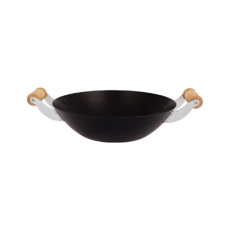 Wajan Maspion Chows Wok Anti Lengket Double Handle 27 cm