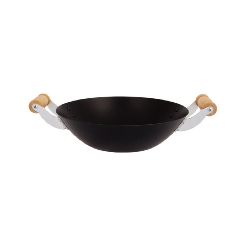 Wajan Maspion Chows Wok Anti Lengket Double Handle 27 cm