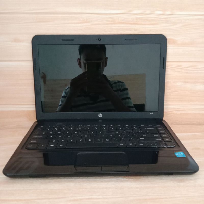 laptop hp 1000 intel celeron 1000M 4gb/500gb second mulus