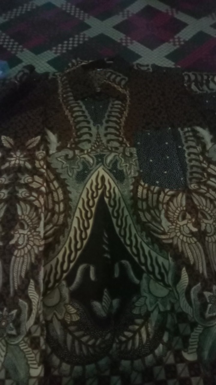 Nailo Batik Hrb026 Kenongo Kemeja Tosca Pendek Pekalongan Padi M L Xl Sogan Tulis Halus Kemeja Batik