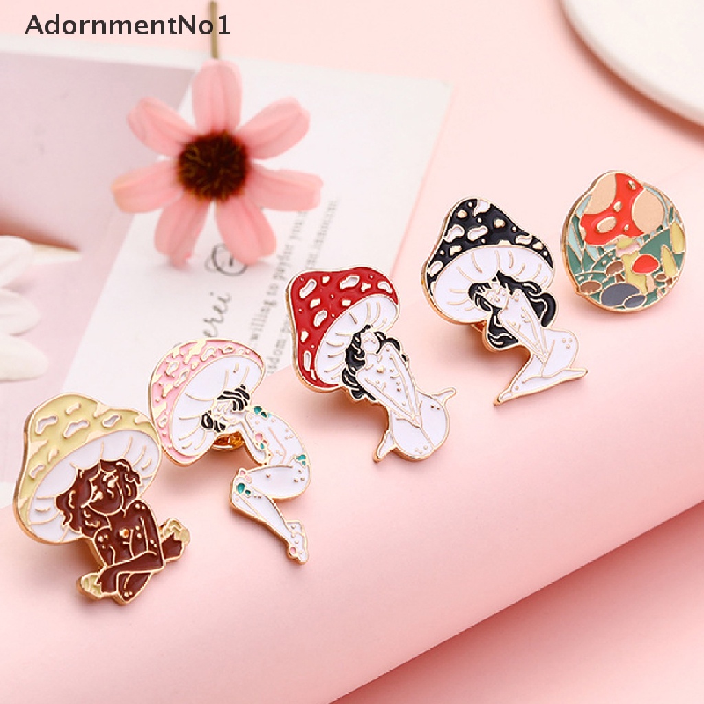 [AdornmentNo1] Cartoon Girls Brooch Collar Pin Vintage Deep Forest Maiden On Backpack Badge [new]