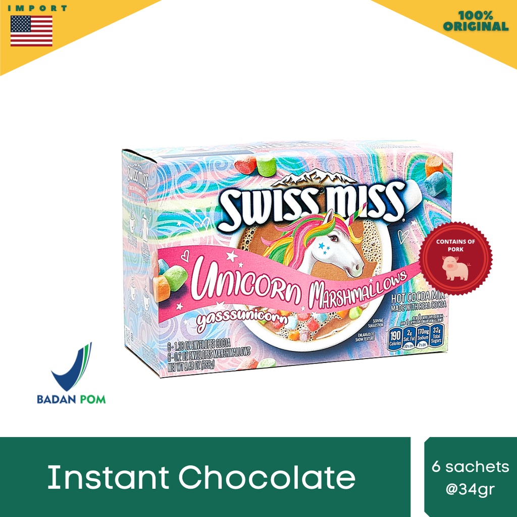 

SWISS MISS UNICORN MARSHMALLOW (NON HALAL)