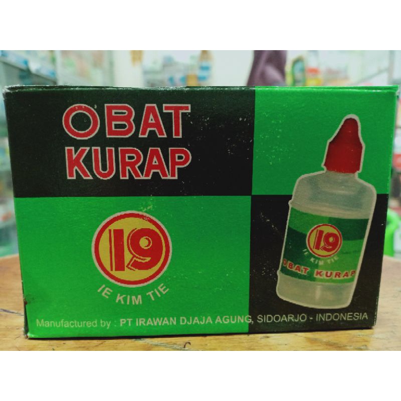 OBAT KURAP PANU KADAS CAP 19 CAIR IE KIM TIE