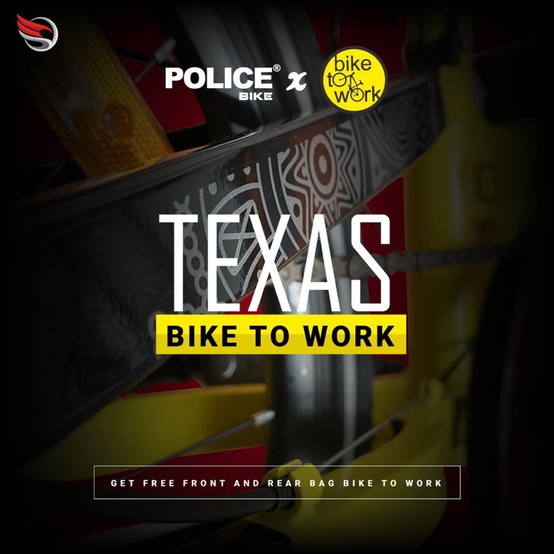 Sepeda lipat Foldingbike Police Texas Biketowork B2W