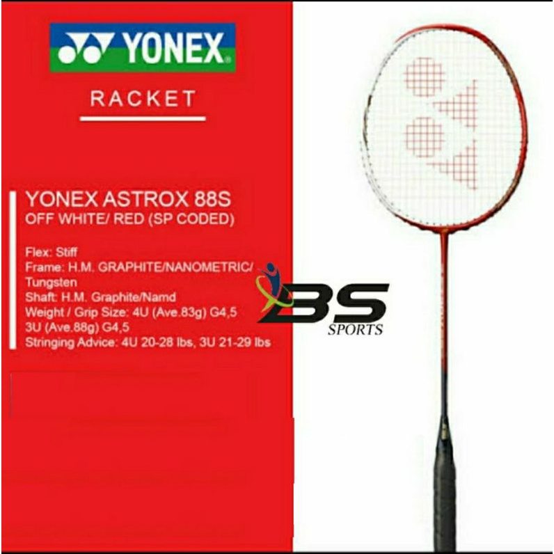 RAKET BADMINTON YONEX ASTROX 88S 88 S SKILL NEW COLOUR 100% ORIGINAL
