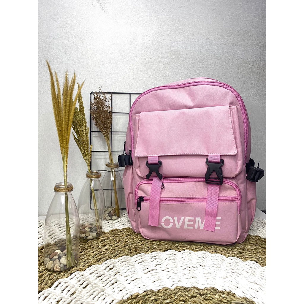 HANABI - Tas ransel sekolah LOVEME tas cewe remaja