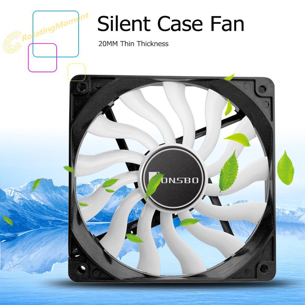 Ro Jonsbo 12020 Pc Case Fan 120mm Silent Chassis Fan Cpu Cooler Fan 4pin 3pin Shopee Indonesia Ro Jonsbo 12020 Pc Case Fan 120mm Silent Chassis Fan Cpu Cooler Fan 4pin 3pin Shopee Indonesia