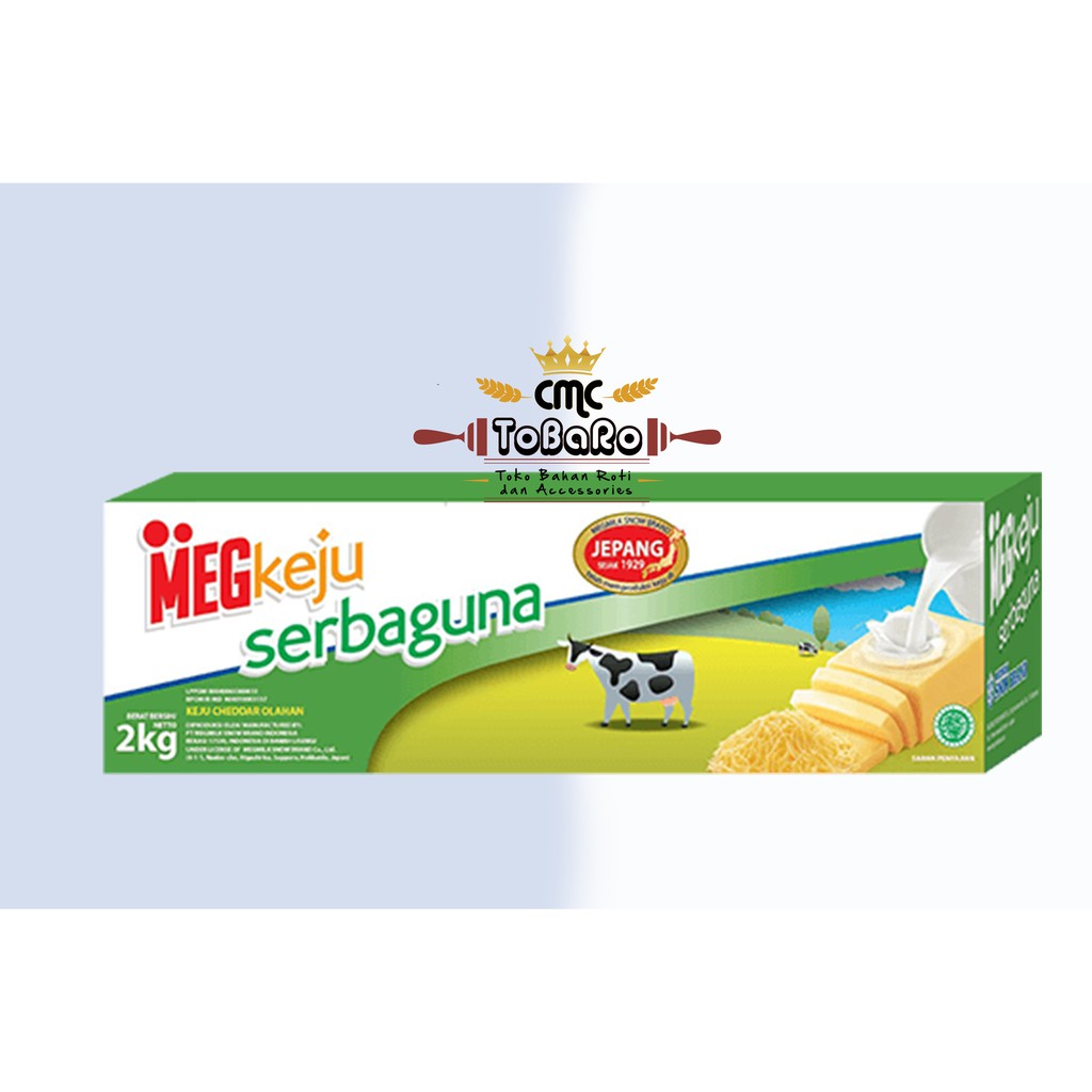 

Keju Meg Cheddar 2KG || Cheddar Cheese || Keju Serbaguna