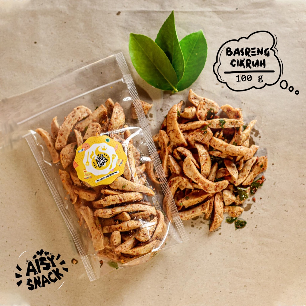 

Basreng Cikruh / Basreng Pedas Jeruk 100 g